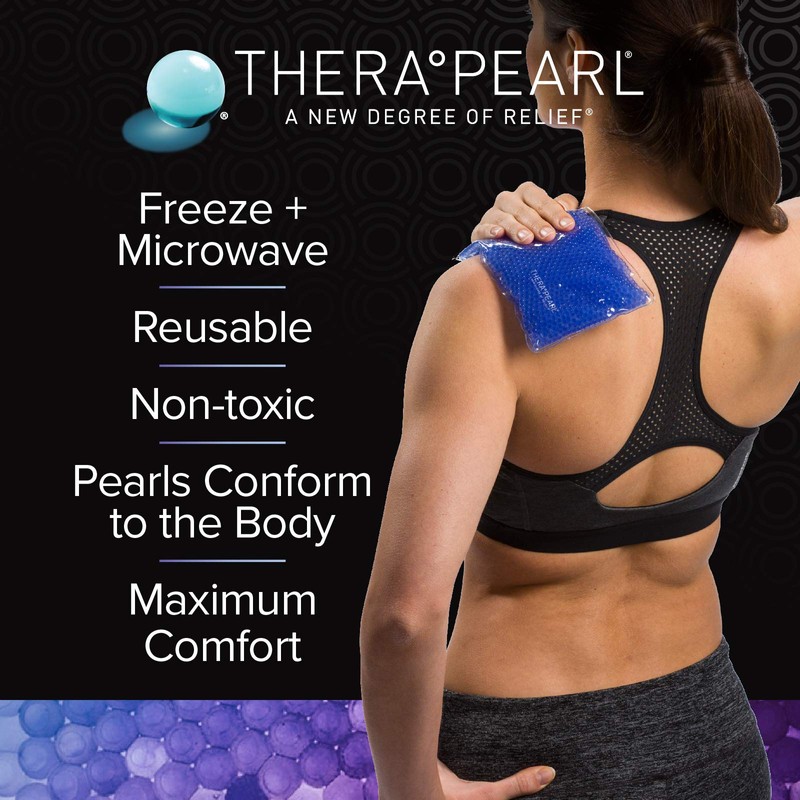 TheraPearl 14068 Color Changing Reusable Hot Cold Pack with Gel