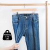 Nature Smile Solid Lotus Wood Deluxe Wooden Pants Hangers Bottom
