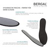 BERGAL Active Active Insoles with Activated Carbon 3 Pairs for