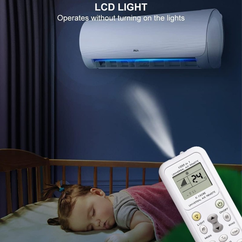 Newest Universal Air Conditioner Remote Control, 1000 in 1 A/C