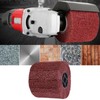 Wire Drawing Wheel Brush Drum Burnishing Cross Rubber Core Polishing