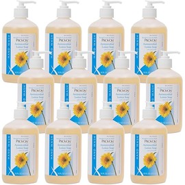 Provon Antimicrobial Lotion Soap with 0.3% PCMX, Pleasant Fragrance, 16 fl oz Counter Top Pump Bottle (Pack of 12) - 4303-12
