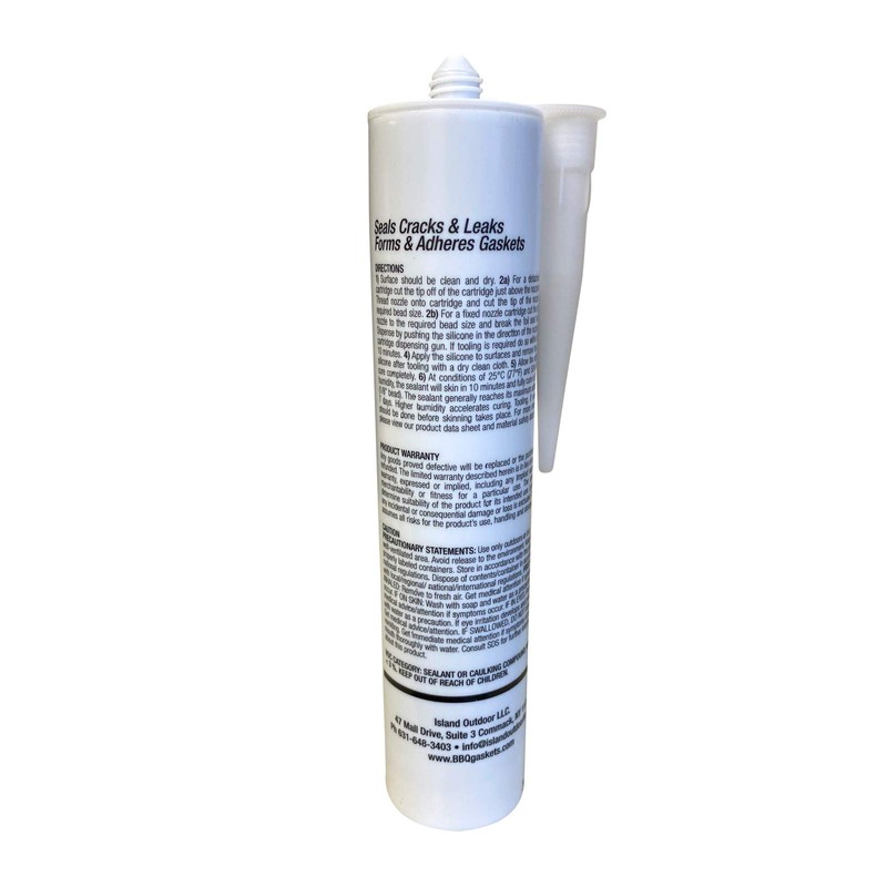 LavaLock RTV High Temp BBQ Smoker Sealer Gasket Adhesive 10