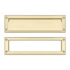 khtumeware Brushed Antique Brass 10 inch 1-Pack Solid Brass Mail