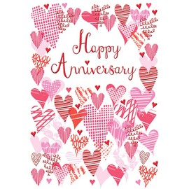 Piccadilly Greetings Modern Annivesary Card Your Annivesary - 7 x 5 inches