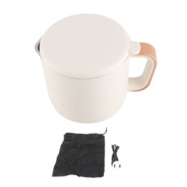 0.8L 500W Portable Electric Kettle with Detachable Base Fast and Safe Smart Travel Small Kettle Electric Water Boiler US Plug 110V