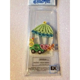 JOLEE'S BY YOU QUILLETTES QUILLING STICKERS BABY MOBILE NEW 3D