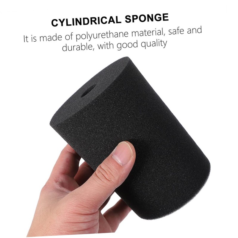 Hohopeti 8Pcs Tumblers Sponge Inserts Durable Rotating Cylinder Accessories for