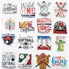 Baseball Decals Funny Softball Stickers (Baseball - A)