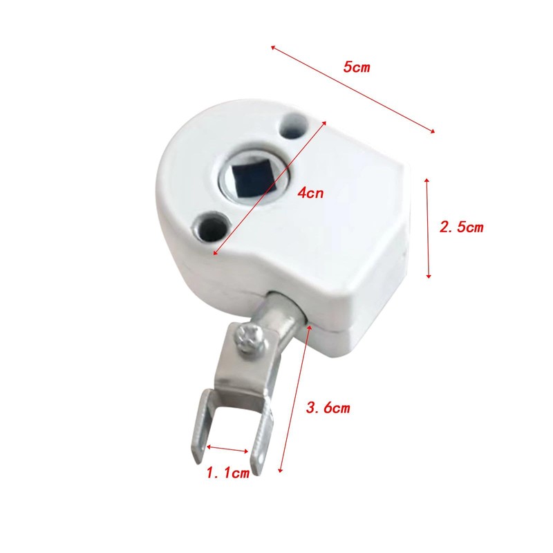 predolo Outdoor Metal Awning Crank Gear Drive Worm Gear Convenient