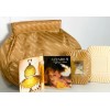 AZZARO 9 by Loris Azzaro Perfumed Soap,Gold Clutch+Sample Parfum **VINTAGE