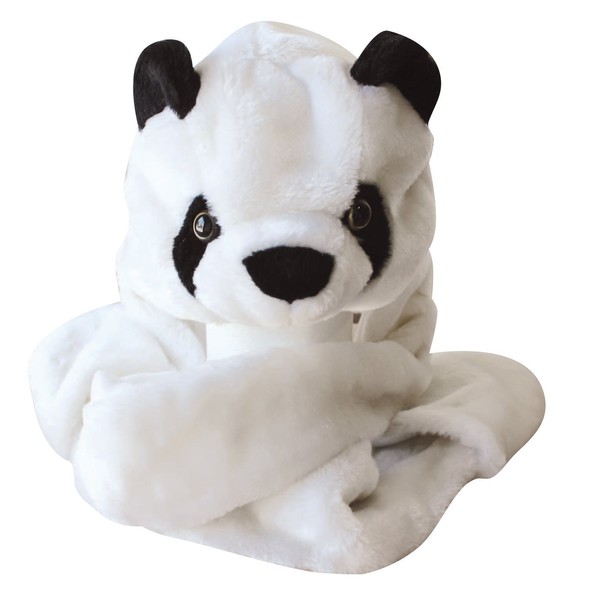 Plush Faux Fur Animal Critter Hat Cap - Soft Warm