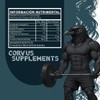Creatina Monohidratada En Polvo 1kg Corvus Varios Sabores