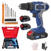 Aseboy Cordless Drill with Battery and Charger, 20V Drills for