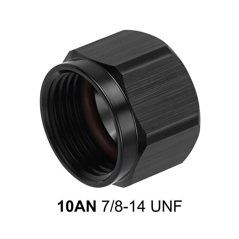 EVIL ENERGY 10AN Female Flare Cap Block off Fitting Adapter