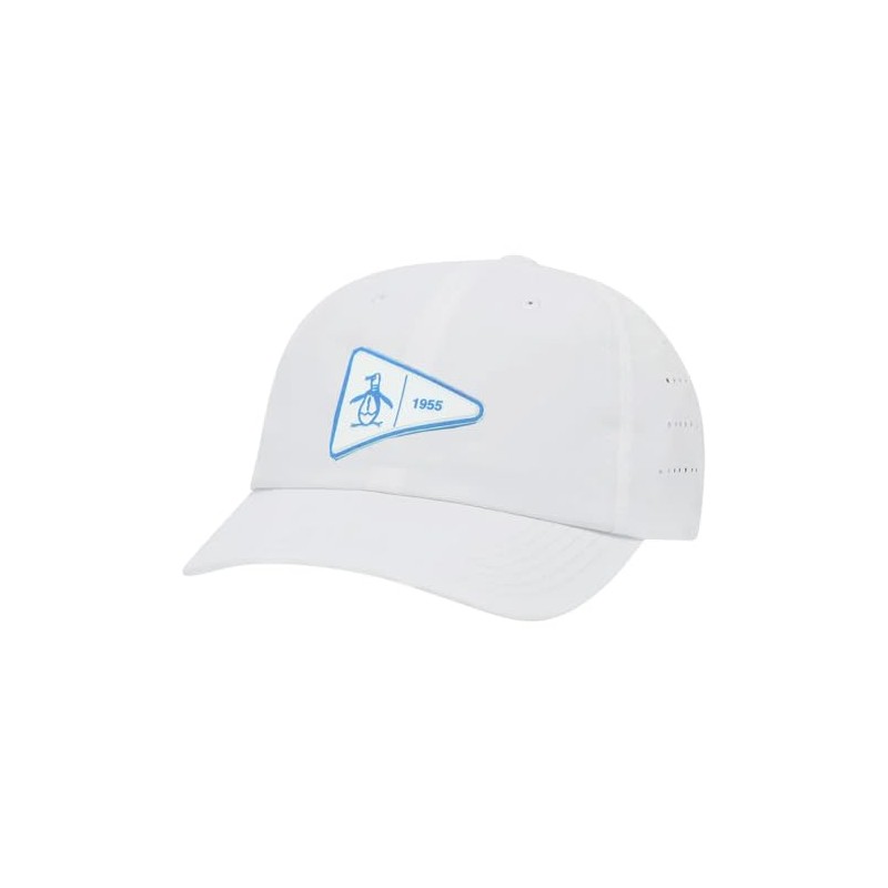 Original Penguin Pete Flag Logo Patch Perforated Active Adjustable Snapback