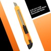 MotoProducts 20 Bulk Small Neon Orange Utility Knife Box Cutters