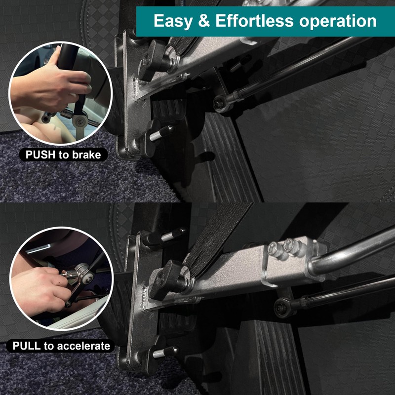 OceanicEcho Hand Controls for Disabled Drivers New Model Push and