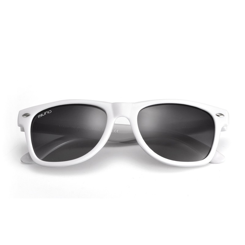 Miuno® 6833a Children's Polarised Sunglasses for Boys and Girls, White