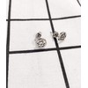 RUIZHEN Supernatural Star Pentagram Pentacle Stud Earrings Wicca Pagan Jewelry