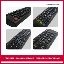 Replacement Remote Control For LG 49LF590V 49" FHD Freeview HD Smart TV