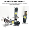 Sbulhia 9-16V H4 LED Motorcycle Headlight Bulbs, Super Bright 3030