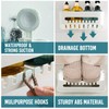 TAILI Shower Caddy Suction Cup 2 Pack, Shower Organizer Removable