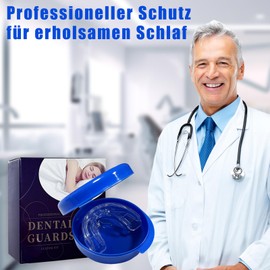 Anti Snoring Splint - Mouth Guard Crunch Splint for Night - No BPA - Effective Anti-Snoring Solution for Men and Women to Regain a Peaceful Sleep - Transparent