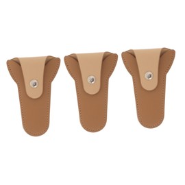 Vaguelly 3pcs Nail Scissor Storage Holder Protective Pouch for Cuticle Trimmers Durable Grooming Scissor Bag Lightweight Easy to Clean for Professional and Personal Use