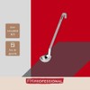 FM PROFESSIONAL Fmprofessional 21870 Soup Ladle, Stainless Steel, Silver, 50