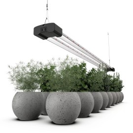 BoostGro LED Plant Grow Light Sunlike Full Spectrum Flower Hydroponics Dual Tube - 4 FT, 1-Pack