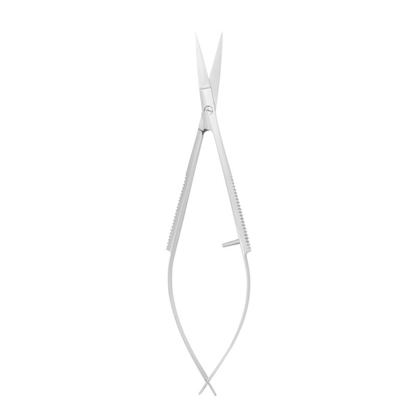 Professional Micro Scissors for Eyebrow Modeling (Blade Length 15 mm) STALEKS Pro Expert SE-90/1