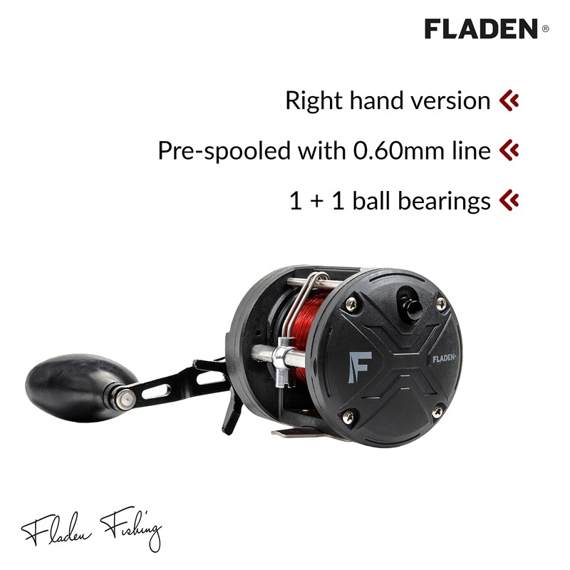 FLADEN Fishing - Warbird 3011 Multiplier Reel (Right Hand) 1+1