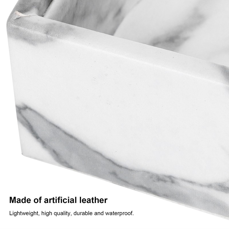 Nordic Style Cup Mat Marble Pattern Coaster Heat Insulated Waterproof