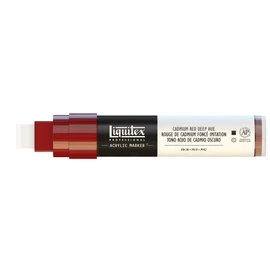 Liquitex Professional Paint Marker with 8-15 mm Wide Nib - Cadmium Red Deep Hue