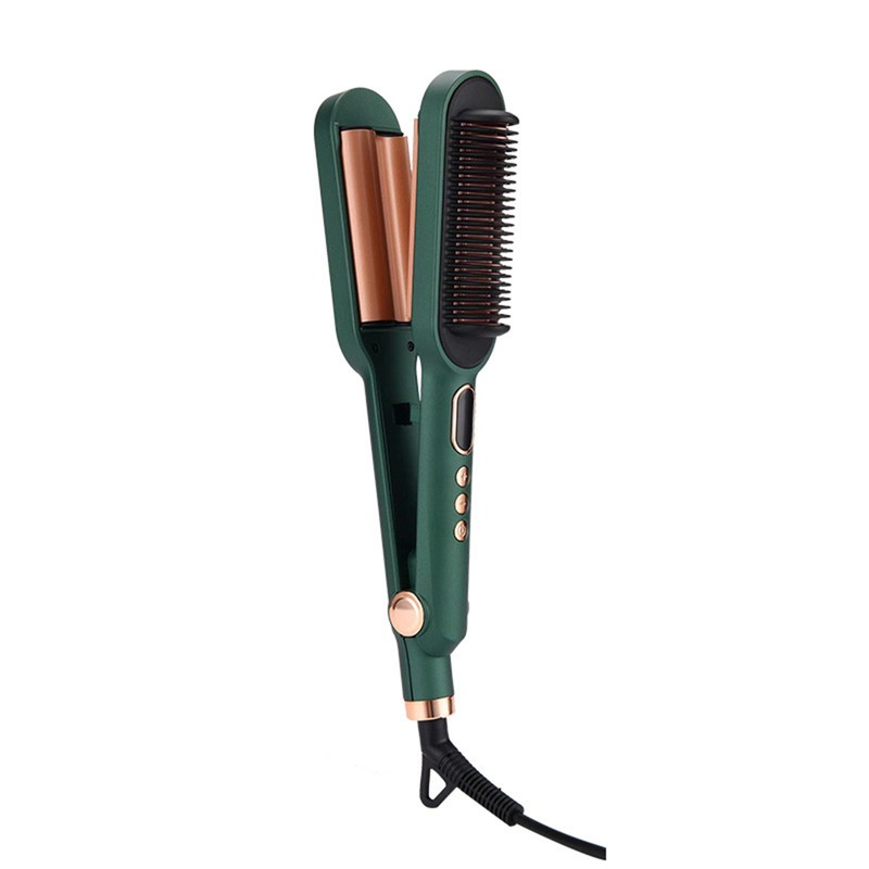 Dual-Purpose Hair Curler Hair Straightener Three-Barrel Wave Curling Iron Hair