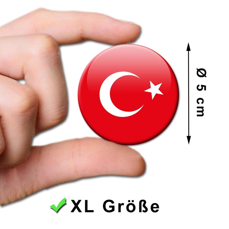 Turkey Flag Fridge Magnet Country Flags Travel Souvenir Turkey Fridge