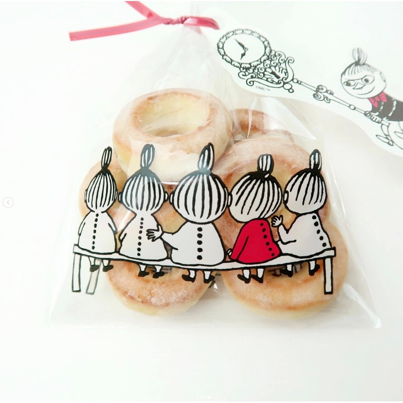 Indigo MOOMIN MP218 Little My Wrapping OPP Bag, See-through Bag,