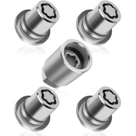 WEILEITE Fit For Anti Theft For Toyota And Lexus Alloy Wheel Lock Lug Nut Set short