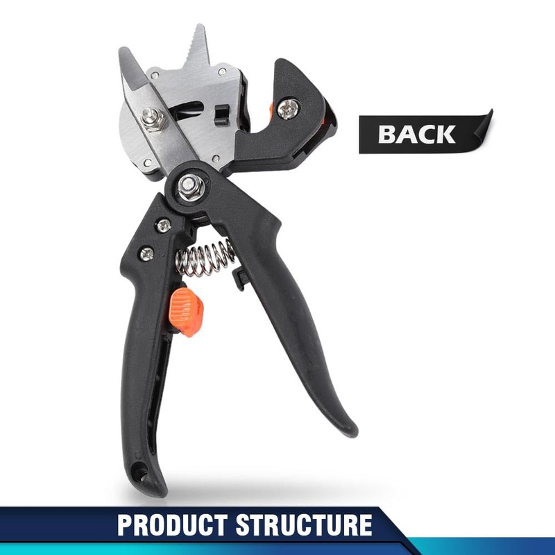 PIT66 2 in 1 Garden Tree Grafting Knife Pruning Pruner