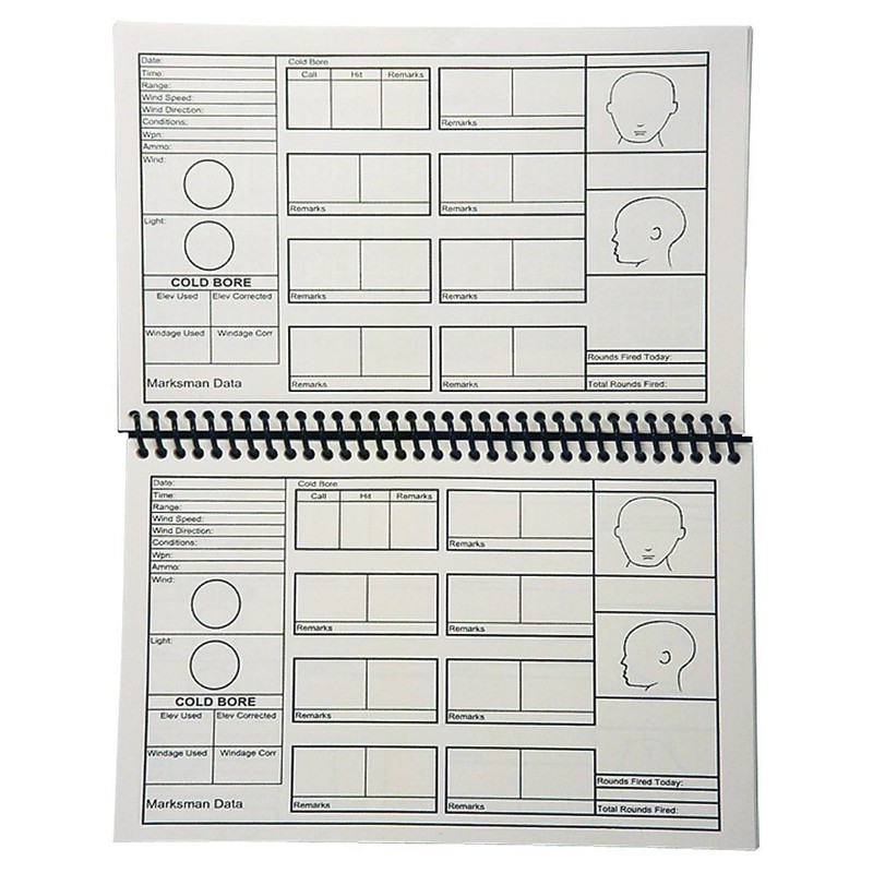 VooDoo Tactical Men's Marksman Data Book, Black