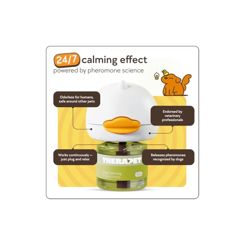 TherapetMD Dog Calming Diffuser Refill Kit (2-Pack, 60-Day Supply) Dog