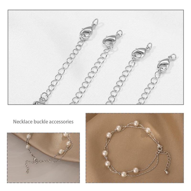 EMSea 500Pcs Jewelry Bracelet Necklaces Set Includes Lobster Clasps Jump