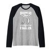 Hearing Aid Ear Disability Support Deaf Awareness Raglan Baseball Tee