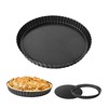 AZKEEGREY 2 Pack Non-Stick Quiche Dishes for The Oven 24cm