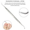 12PCS Ingrown Toenail Tool Stainless Steel Ingrown Toenail Treatment Pedicure