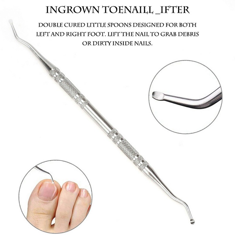 12PCS Ingrown Toenail Tool Stainless Steel Ingrown Toenail Treatment Pedicure
