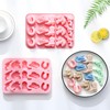 Western Cowboy Ice Cube Mold, Pink Silicone Tray with Horse