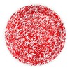 Enamelware Large Round Tray, 20.5 inch, Red/White Splatter