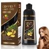 Hair Dye Shampoo Champú Tinte Instantáneo Suave Delicado Cobertura Canas